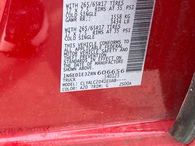 Used 2024 Nissan Frontier SV w/ SV Convenience Package image 28