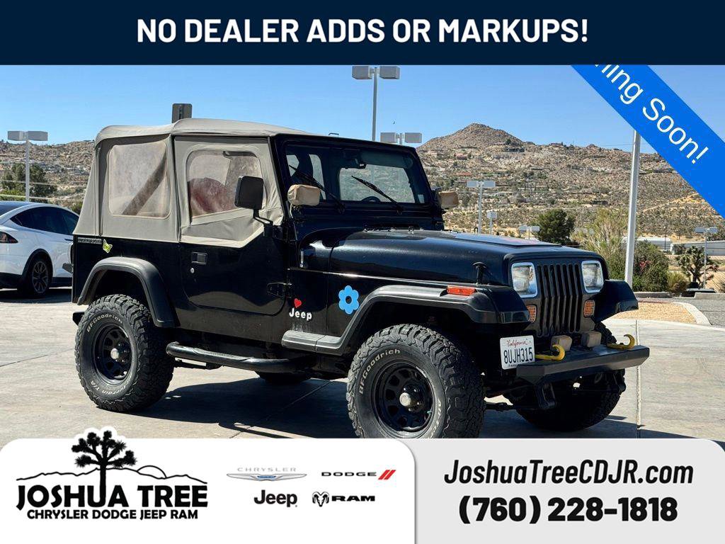 Used 1990 Jeep Wrangler S