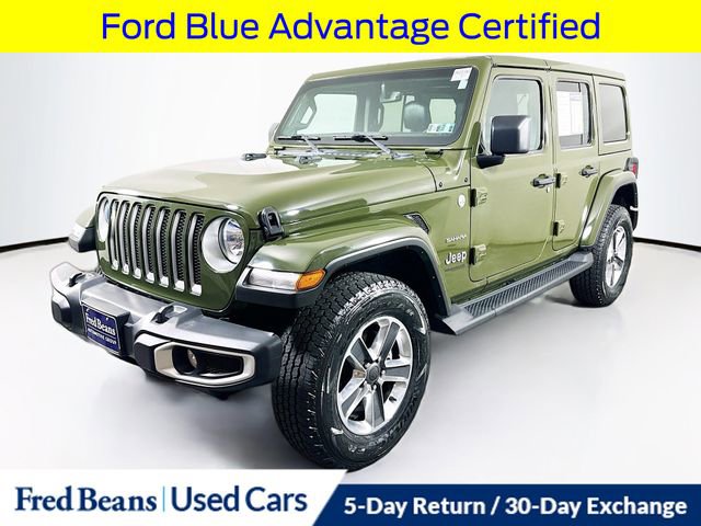 Used 2022 Jeep Wrangler Unlimited Sahara w/ Cold Weather Group image 4