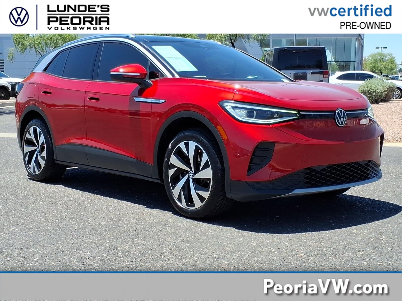 Certified 2022 Volkswagen ID.4 Pro S w/ Gradient Package AWD/4WD image 1