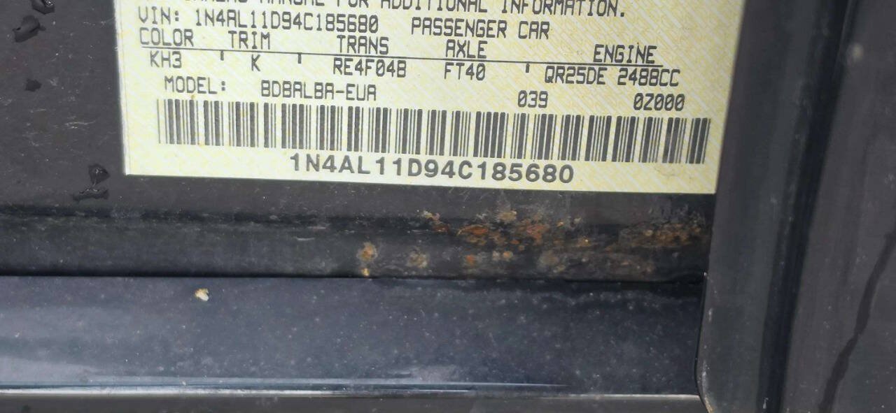 Used 2004 Nissan Altima 2.5 S FWD image 10