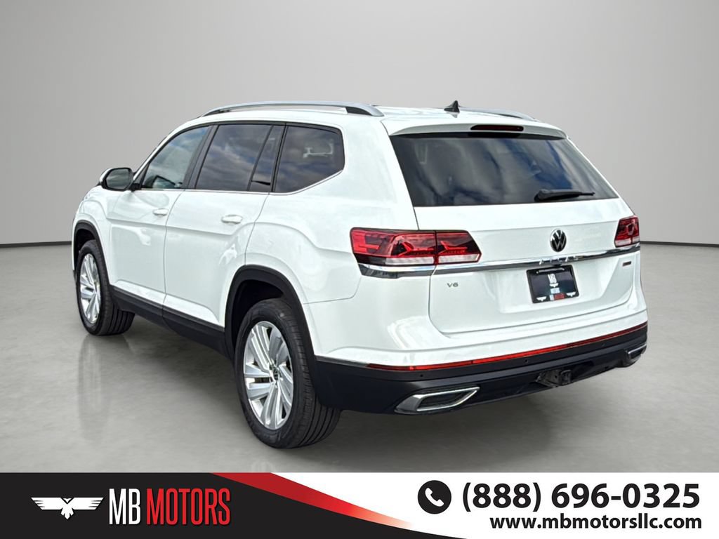 Used 2021 Volkswagen Atlas SEL AWD/4WD image 3