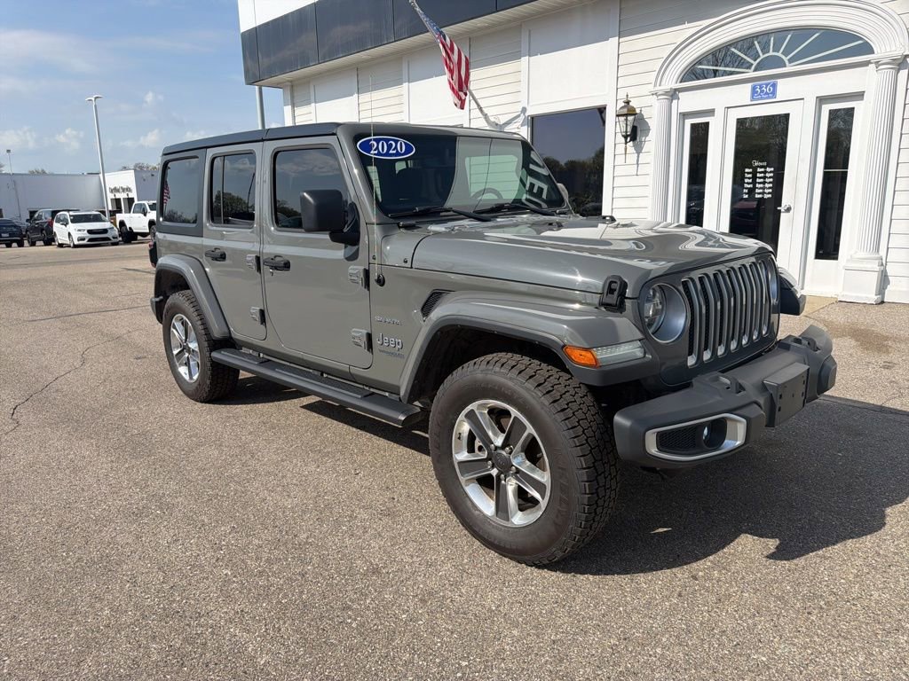Used 2020 Jeep Wrangler Unlimited Sahara w/ Dual Top Group AWD/4WD image 3