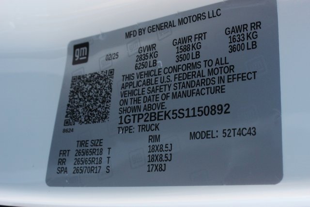 New 2025 GMC Canyon Elevation w/ Convenience Package image 52