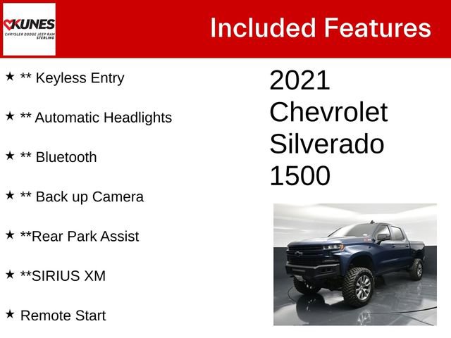 Used 2021 Chevrolet Silverado 1500 RST w/ Z71 Off-Road Package image 5