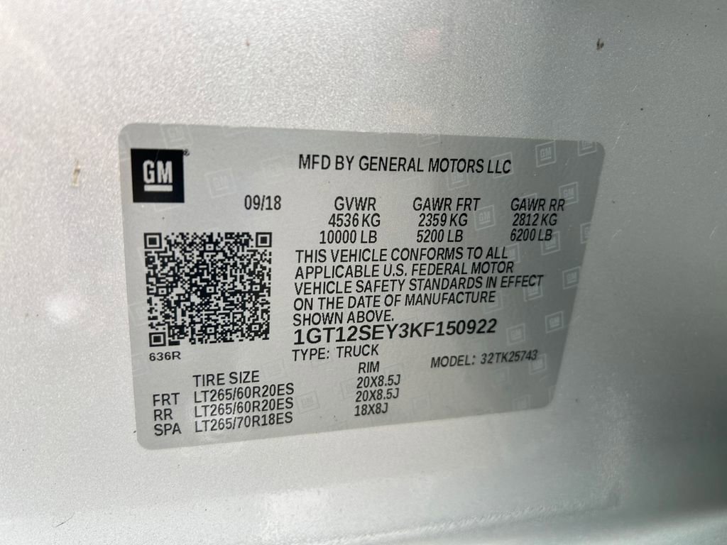 Used 2019 GMC Sierra 2500 Denali w/ Duramax Plus Package AWD/4WD image 36
