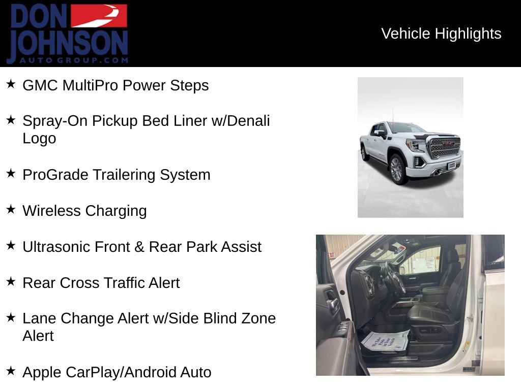 Used 2022 GMC Sierra 1500 Denali w/ Denali Premium Package AWD/4WD image 13