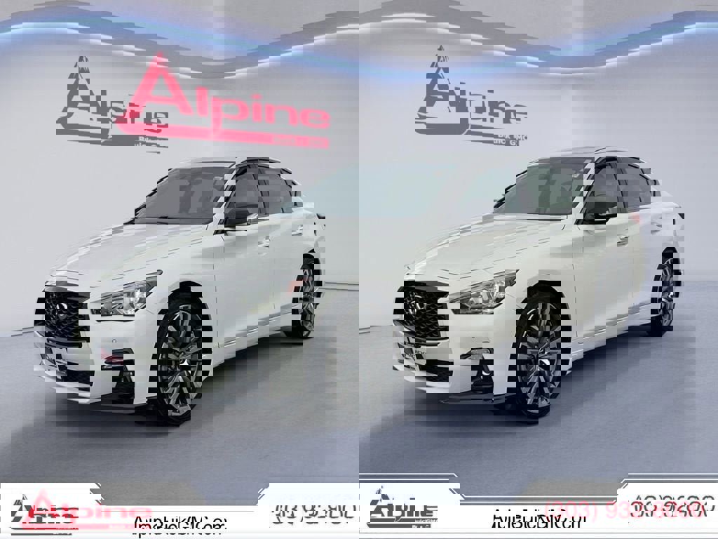 Used 2023 INFINITI Q50 Sensory image 1