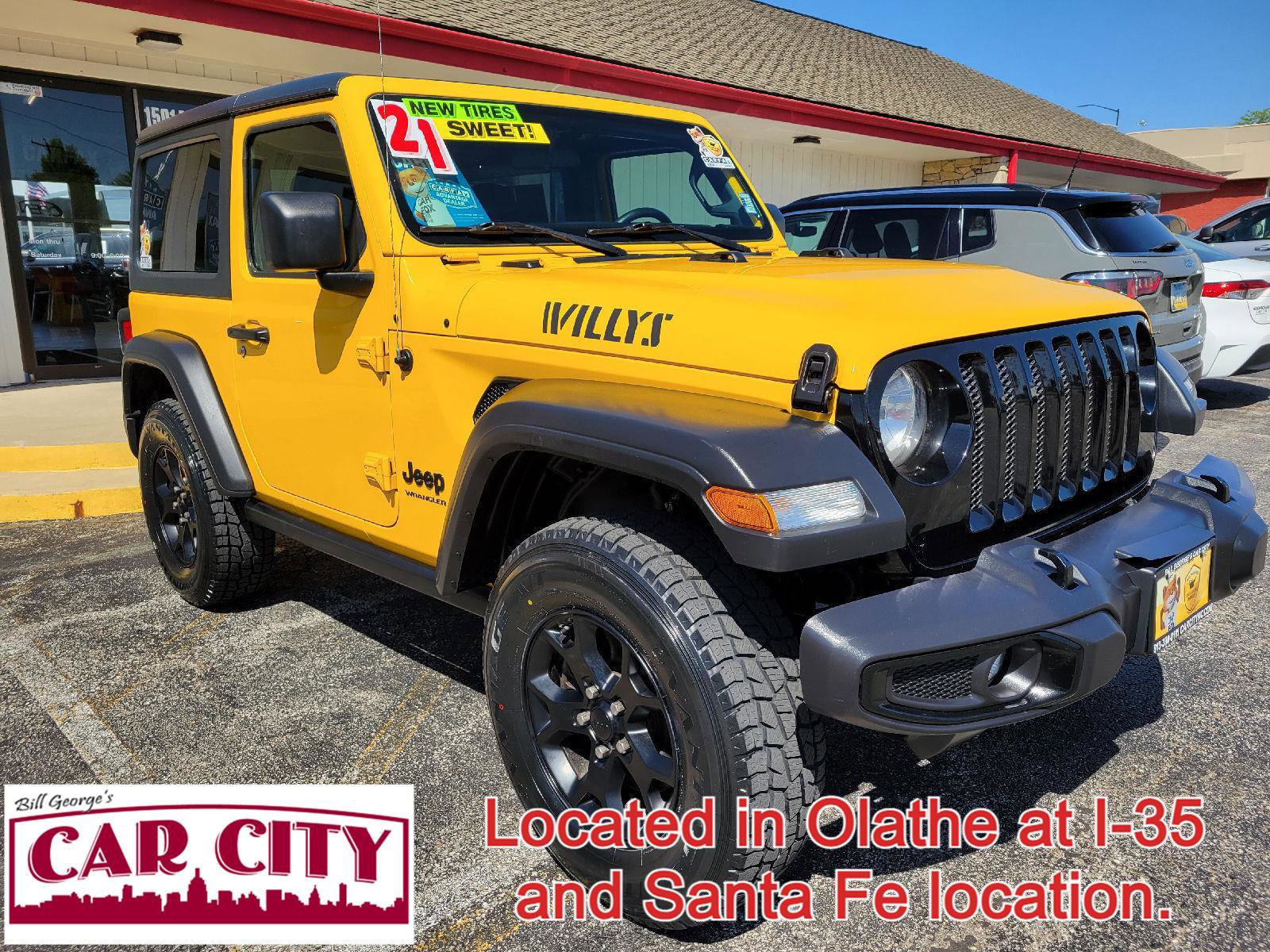 Used 2021 Jeep Wrangler Sport AWD/4WD image 1