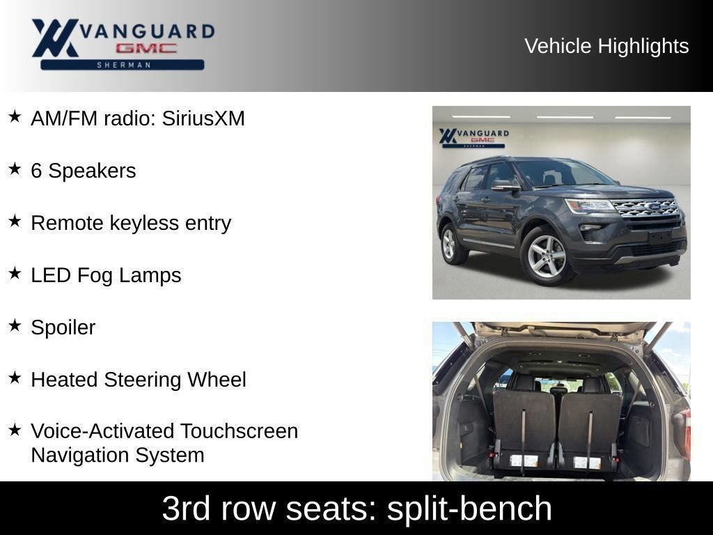 Used 2019 Ford Explorer XLT w/ Equipment Group 202A FWD image 20