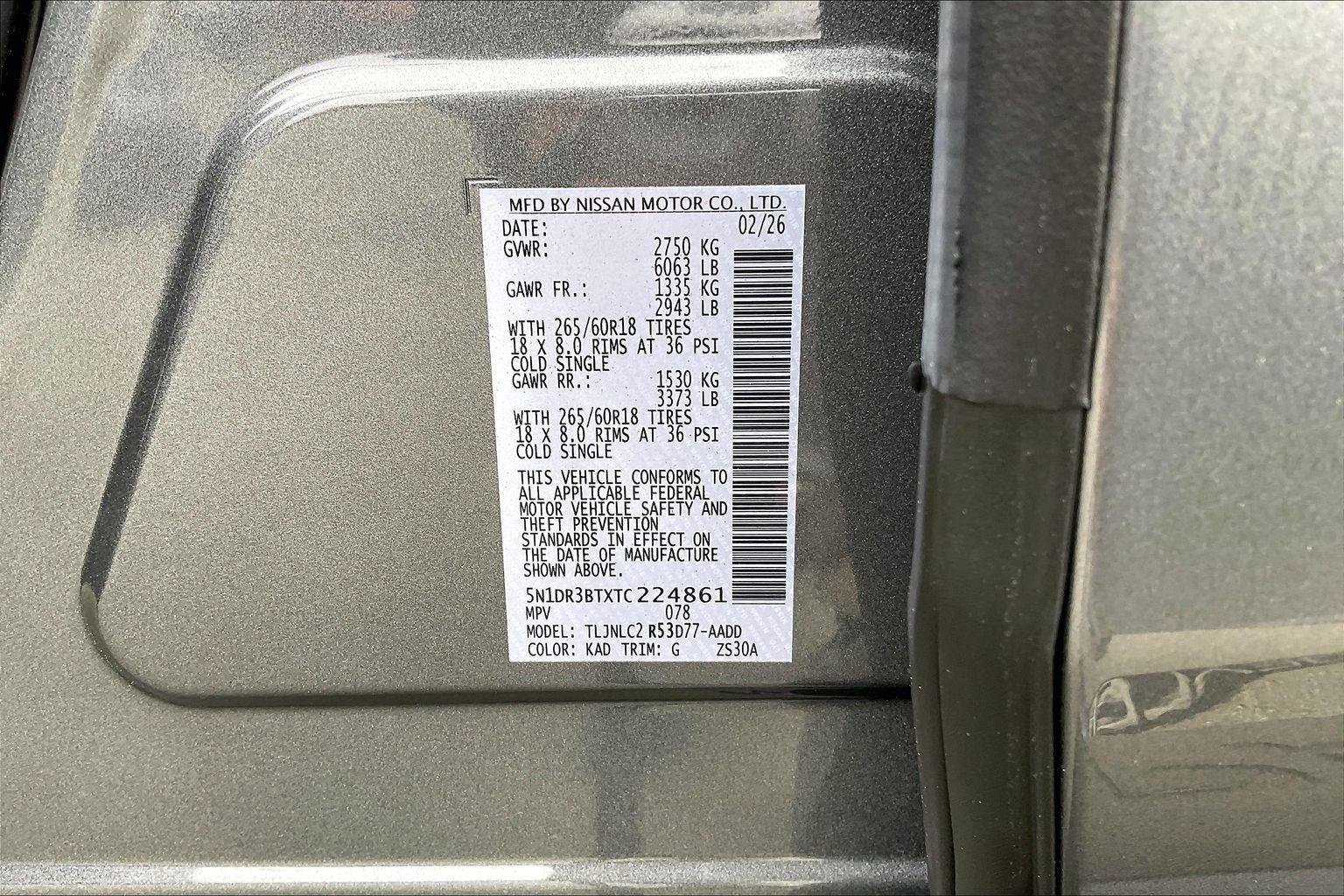New 2026 Nissan Pathfinder Rock Creek w/ Rock Creek Premium Package AWD/4WD image 14