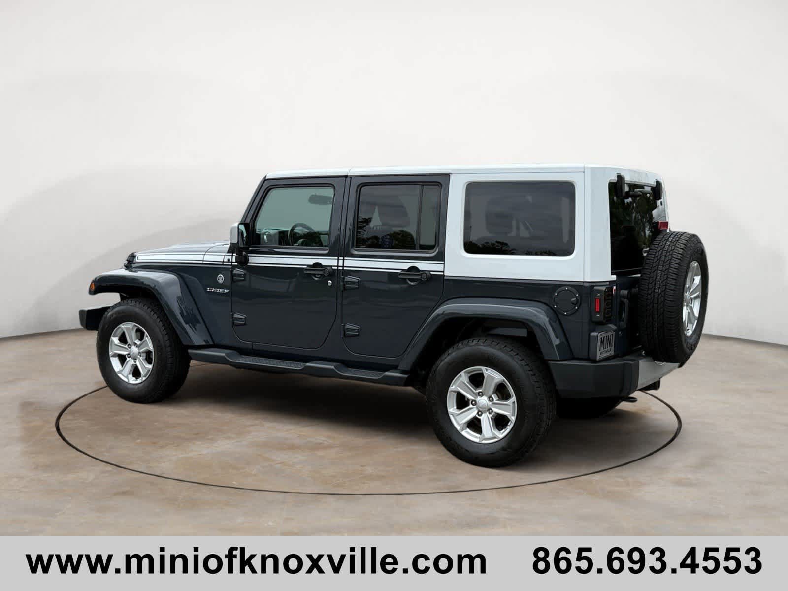 Used 2017 Jeep Wrangler Unlimited Sahara w/ Quick Order Package 24E Chief AWD/4WD image 5