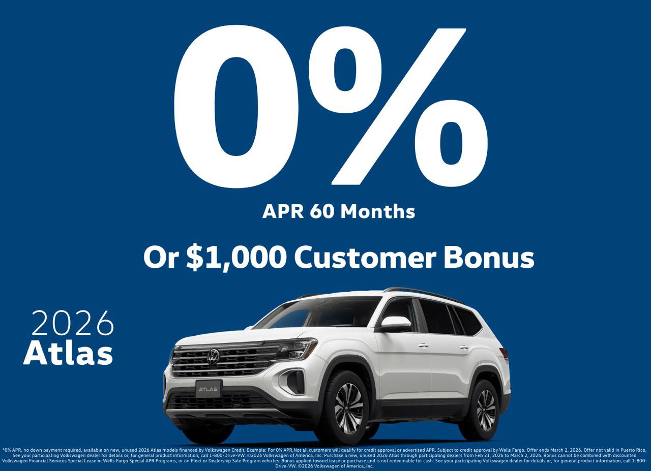 New 2026 Volkswagen Atlas SE image 3