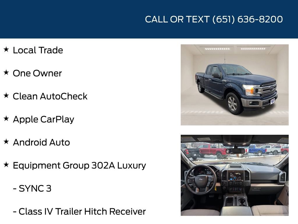 Used 2018 Ford F150 XLT w/ Equipment Group 302A Luxury image 5