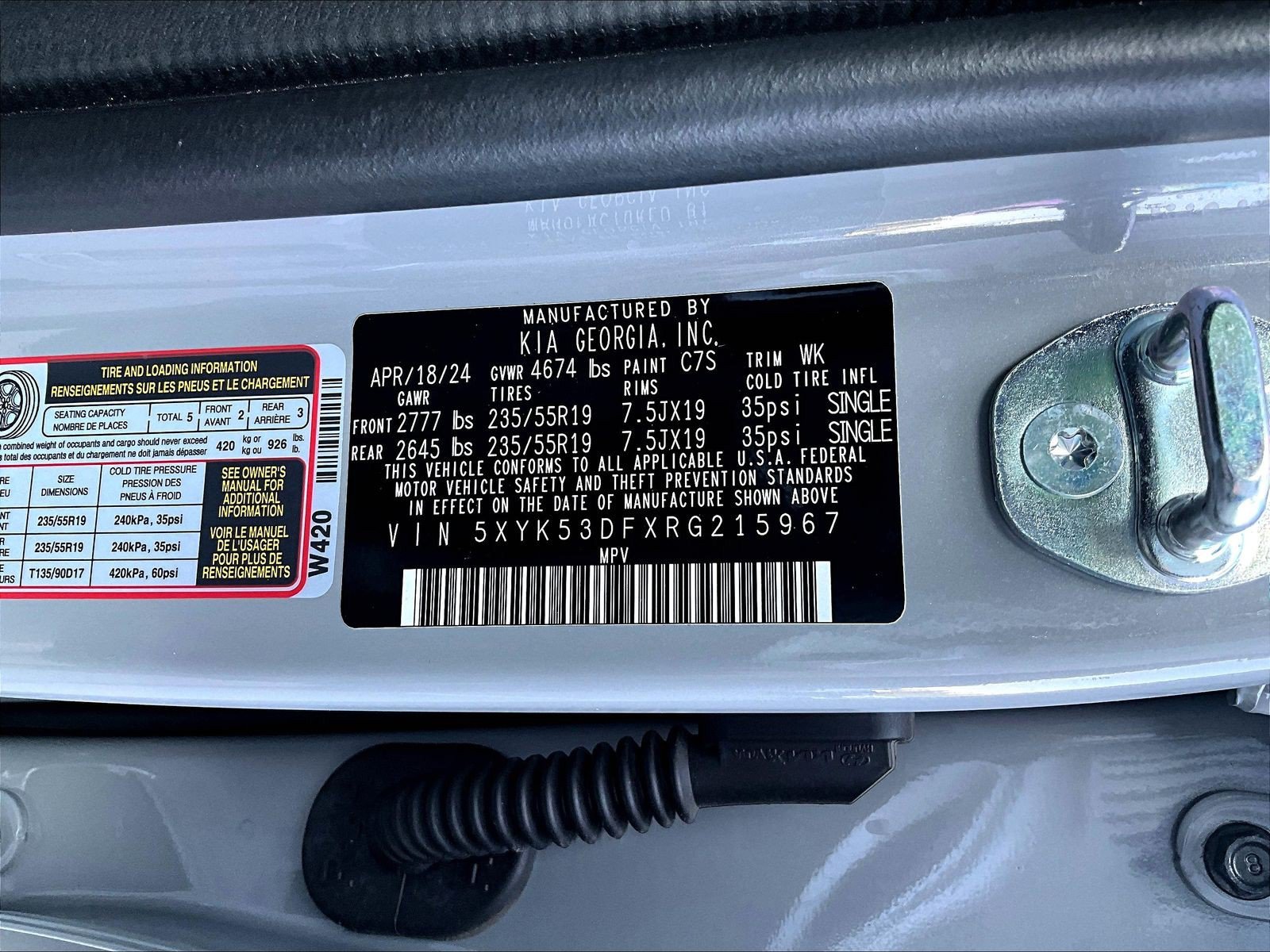 Used 2024 Kia Sportage SX FWD image 19