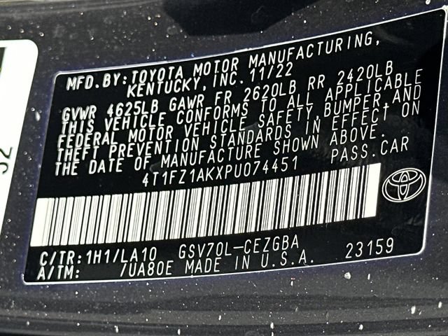 Certified 2023 Toyota Camry XLE w/ Navigation Package FWD image 30