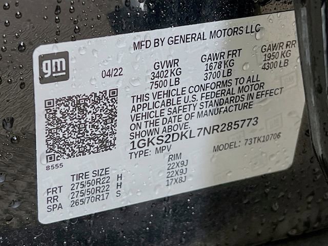 Used 2022 GMC Yukon Denali w/ Max Trailering Package AWD/4WD image 32
