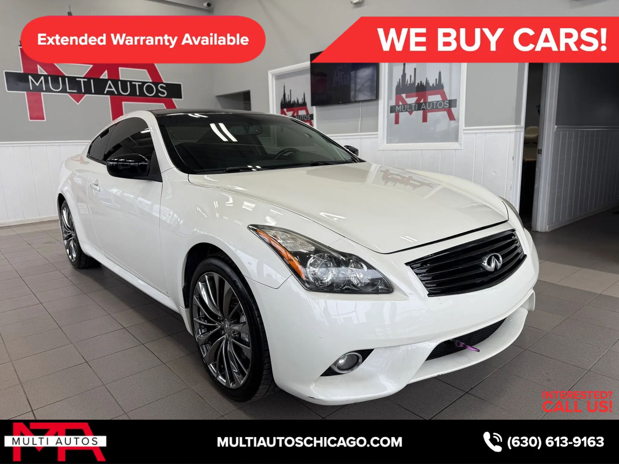 Used 2015 INFINITI Q60 AWD Coupe w/ Premium Package image 4