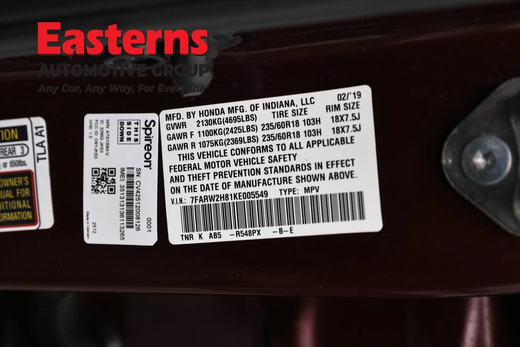 Used 2019 Honda CR-V EX-L image 34