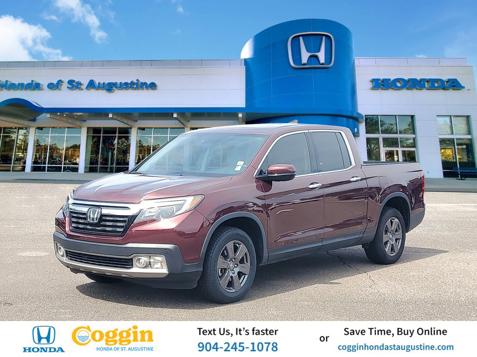 Certified 2020 Honda Ridgeline RTL-E