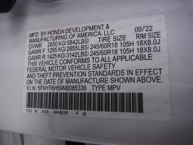 Used 2022 Honda Pilot EX-L image 44