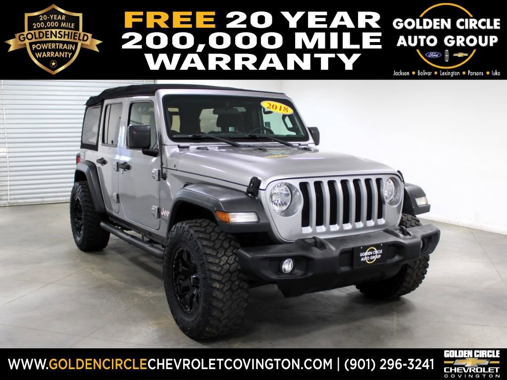 Used 2018 Jeep Wrangler Unlimited Sport S image 1