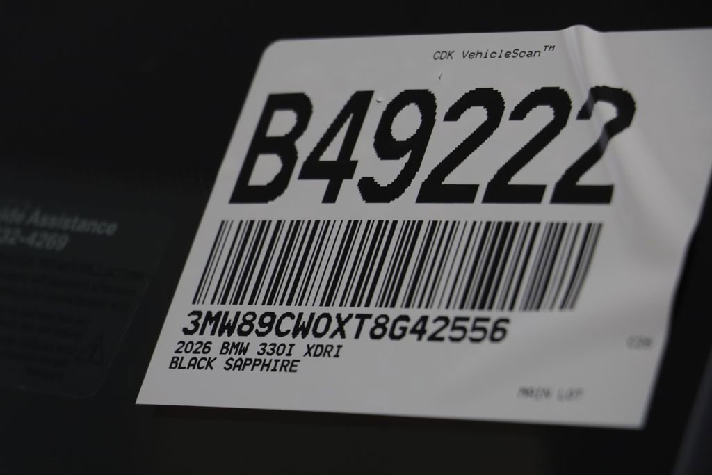 New 2026 BMW 330i xDrive Sedan w/ Premium Package AWD/4WD image 25