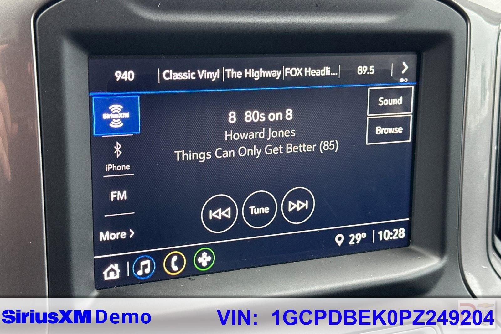 Certified 2023 Chevrolet Silverado 1500 Custom w/ LPO, Dark Essentials Package image 33