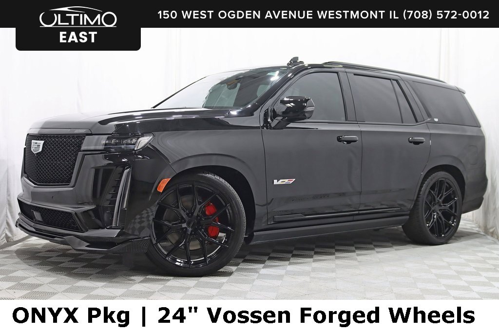 Used 2024 Cadillac Escalade V w/ LPO, ONYX Package