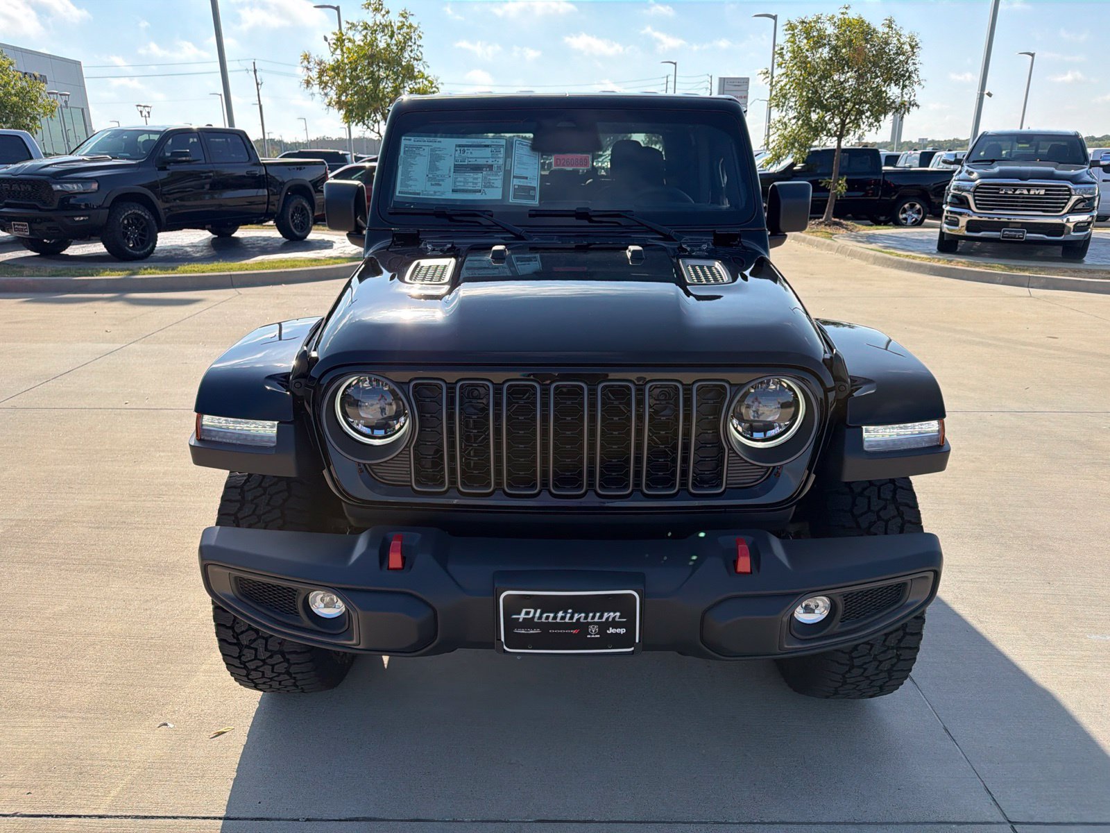 New 2026 Jeep Gladiator Rubicon w/ Steel Power Dome Hood Package AWD/4WD image 8
