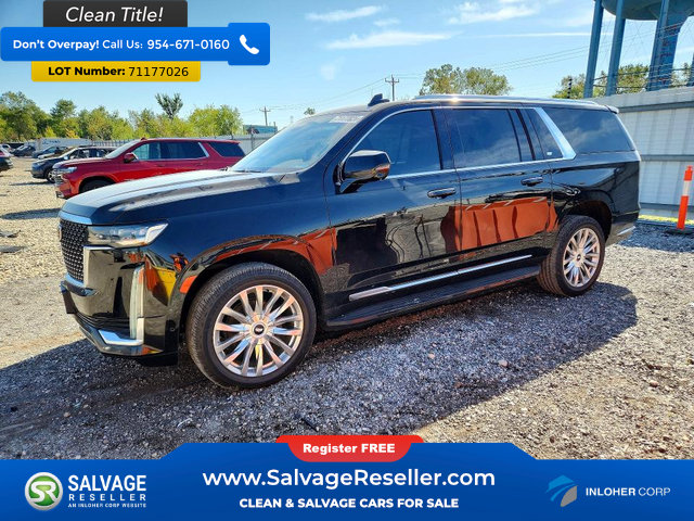 Used 2023 Cadillac Escalade ESV Premium Luxury AWD/4WD image 1
