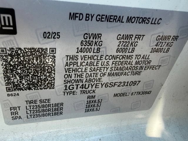 Used 2025 GMC Sierra 3500 Denali Ultimate AWD/4WD image 2