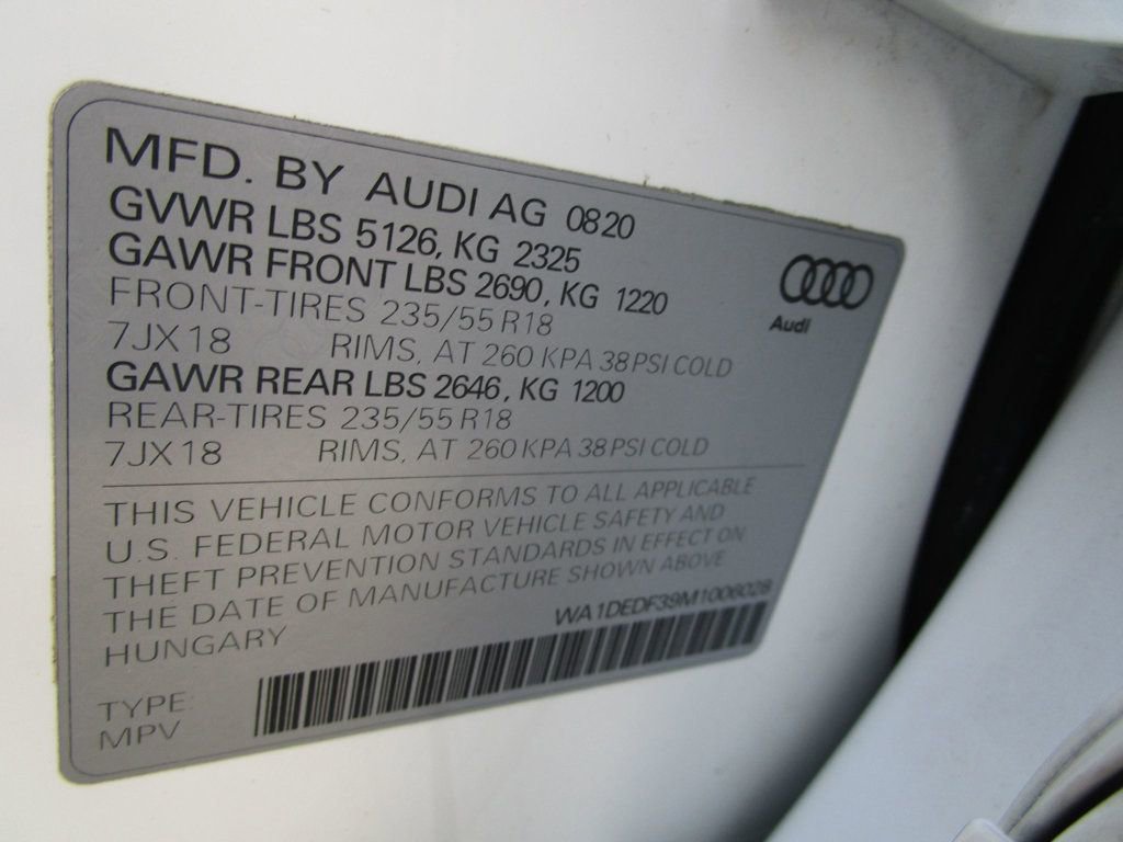 Used 2021 Audi Q3 2.0T Premium w/ Convenience Package image 38