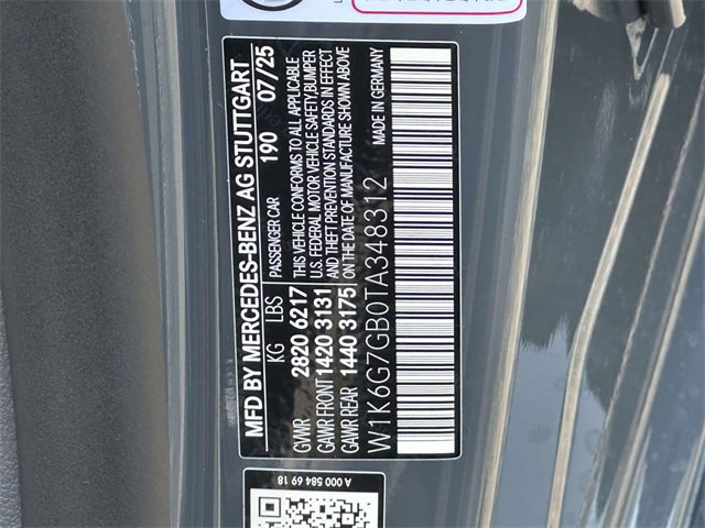 New 2026 Mercedes-Benz S 580 4MATIC Sedan image 16