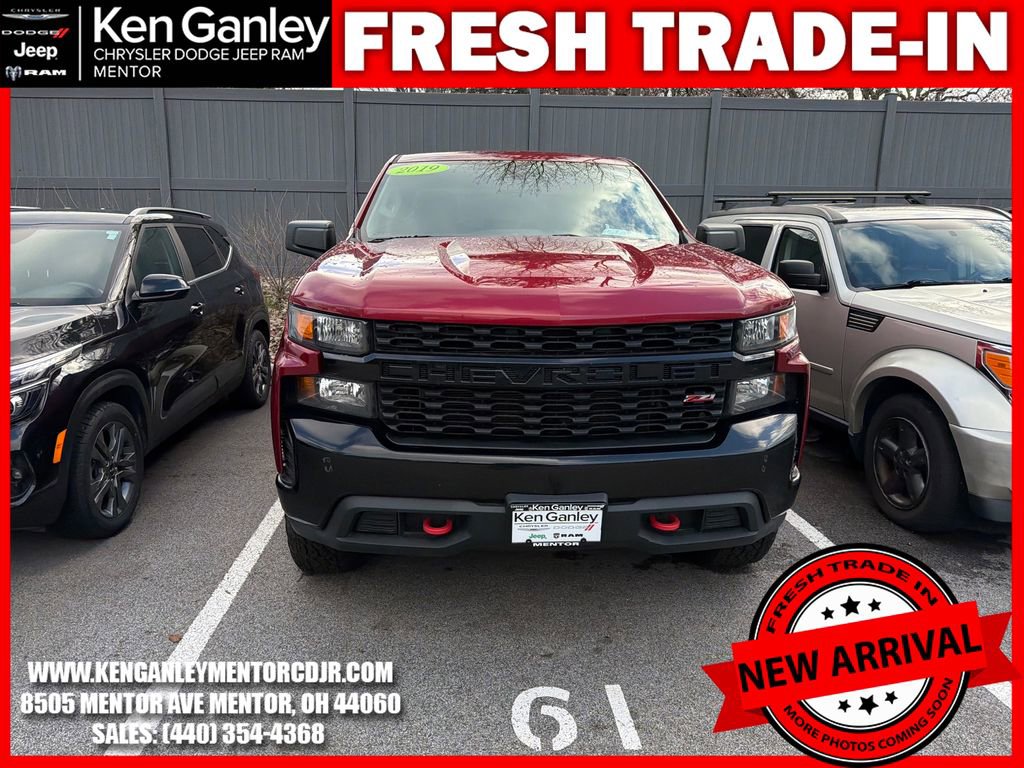 Used 2019 Chevrolet Silverado 1500 Custom Trail Boss w/ Custom Convenience Package image 2