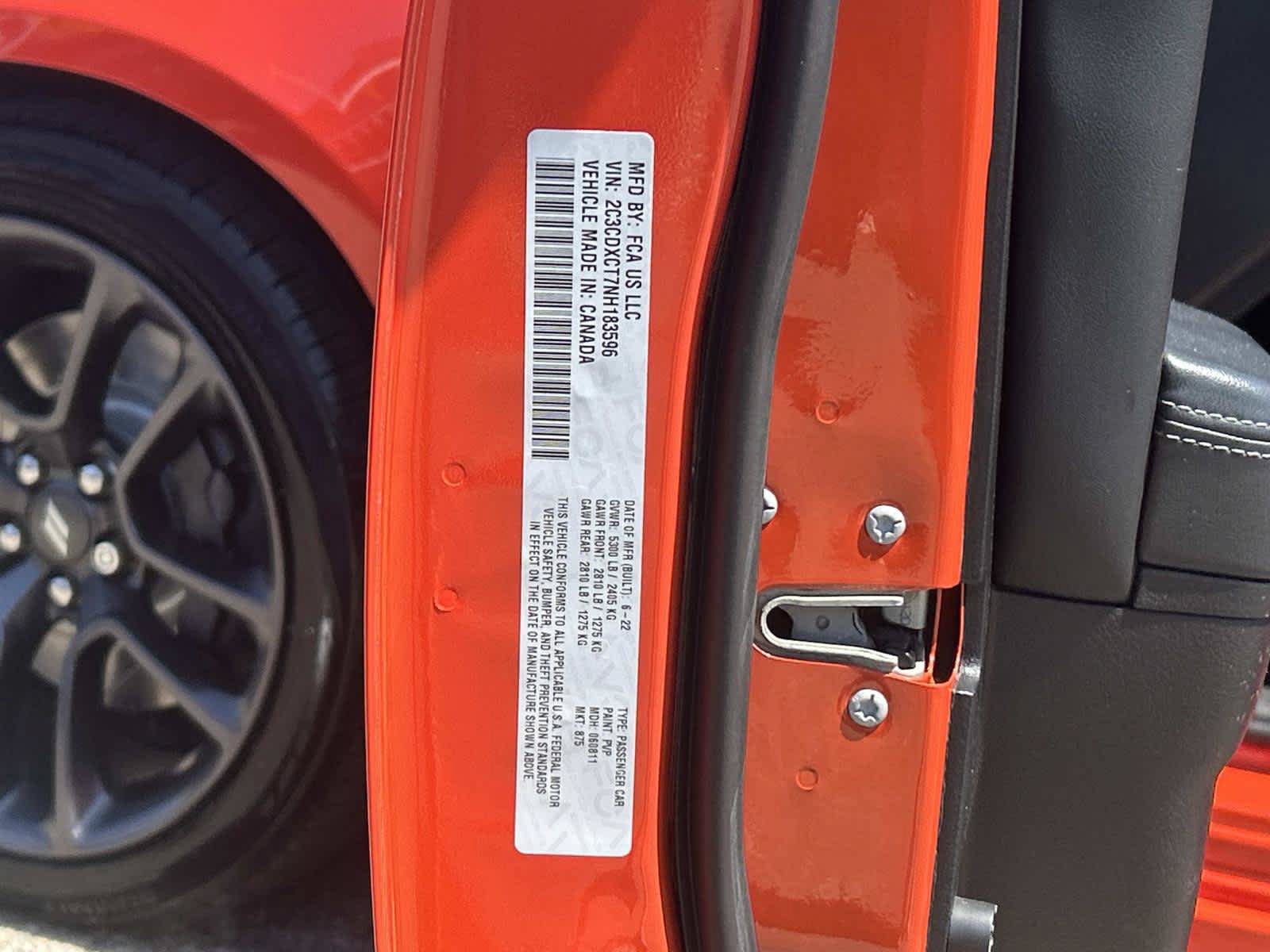 Certified 2022 Dodge Charger R/T w/ Daytona Edition Group RWD image 10