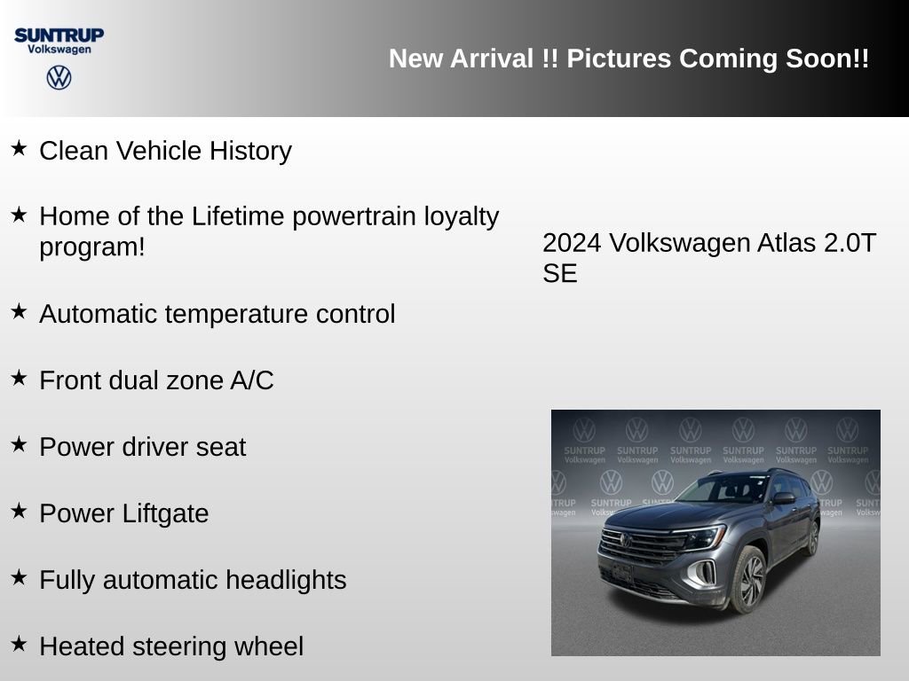 Used 2024 Volkswagen Atlas SE image 5
