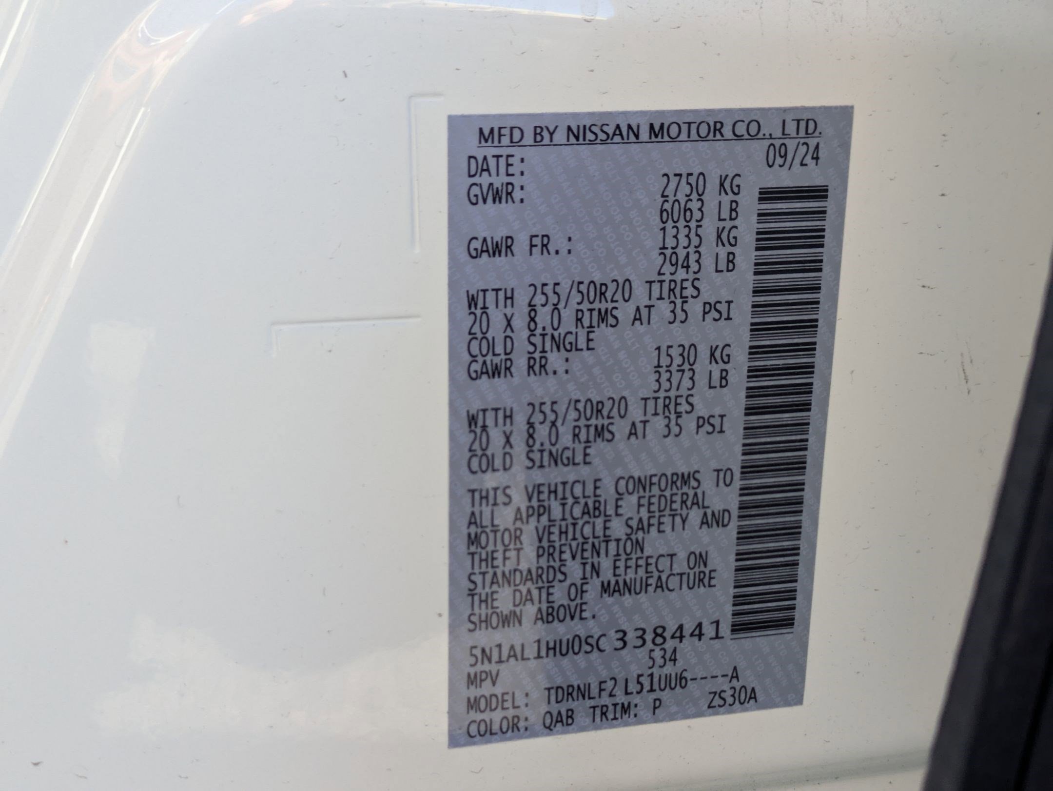 Used 2025 INFINITI QX60 Autograph w/ Cargo Package image 30