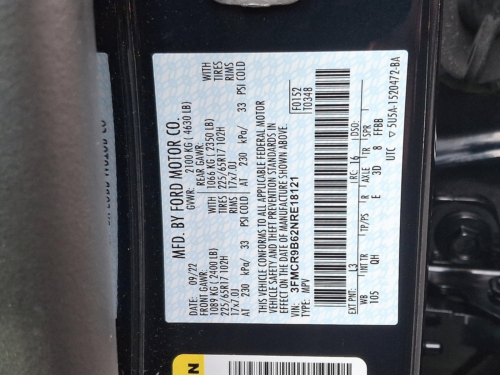 Used 2022 Ford Bronco Sport Big Bend w/ Convenience Package image 27