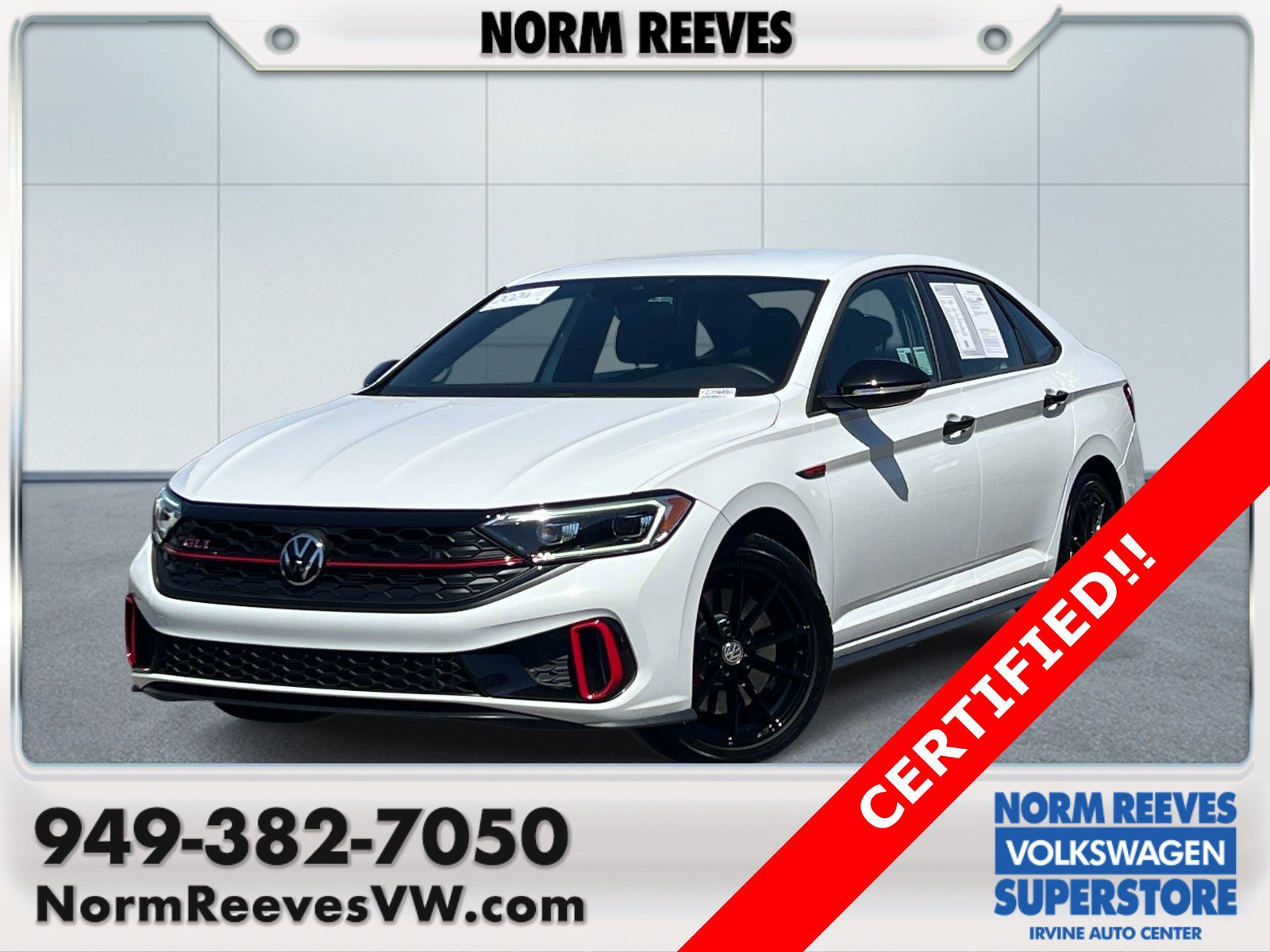 Certified 2024 Volkswagen Jetta GLI 40th Anniversary Edition