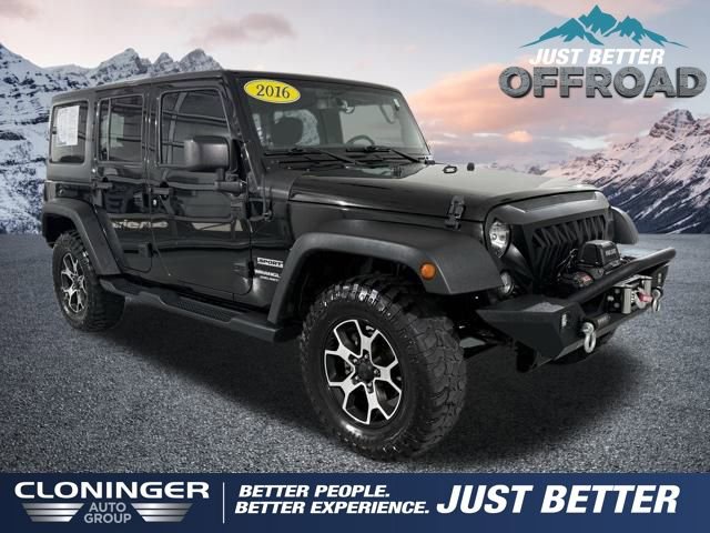 Used 2016 Jeep Wrangler Unlimited Sport w/ Quick Order Package 23S