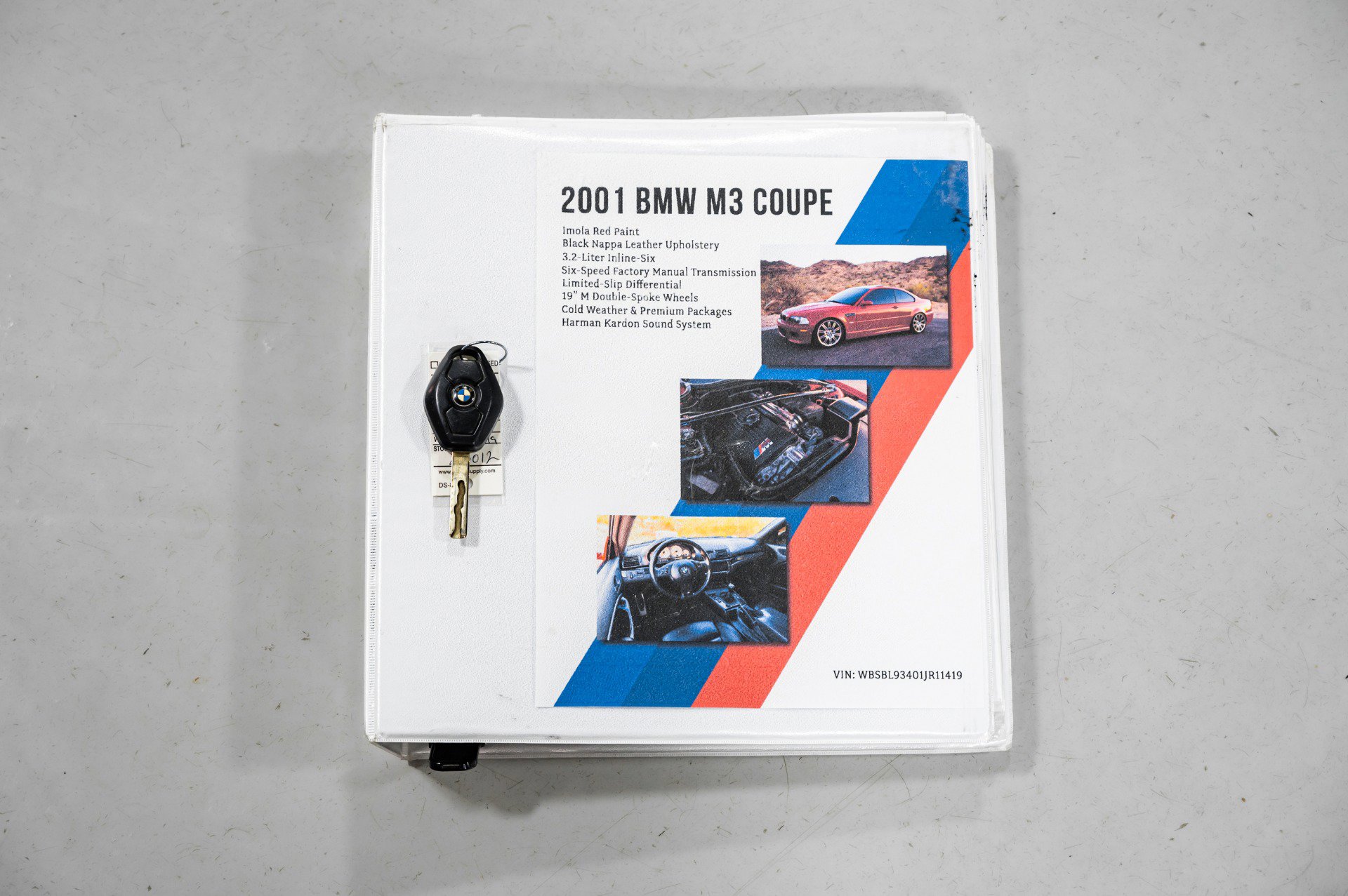 Used 2001 BMW M3 Coupe 6-Speed - Imola Red - Bi image 39