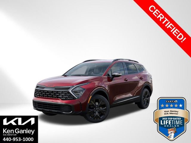Certified 2025 Kia Sportage X-Line AWD/4WD image 1
