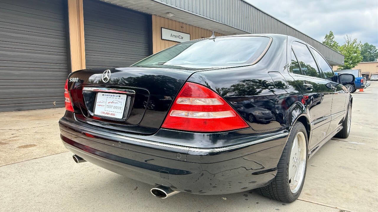 Used 2002 Mercedes-Benz S 600 S 600 4dr Sedan image 21