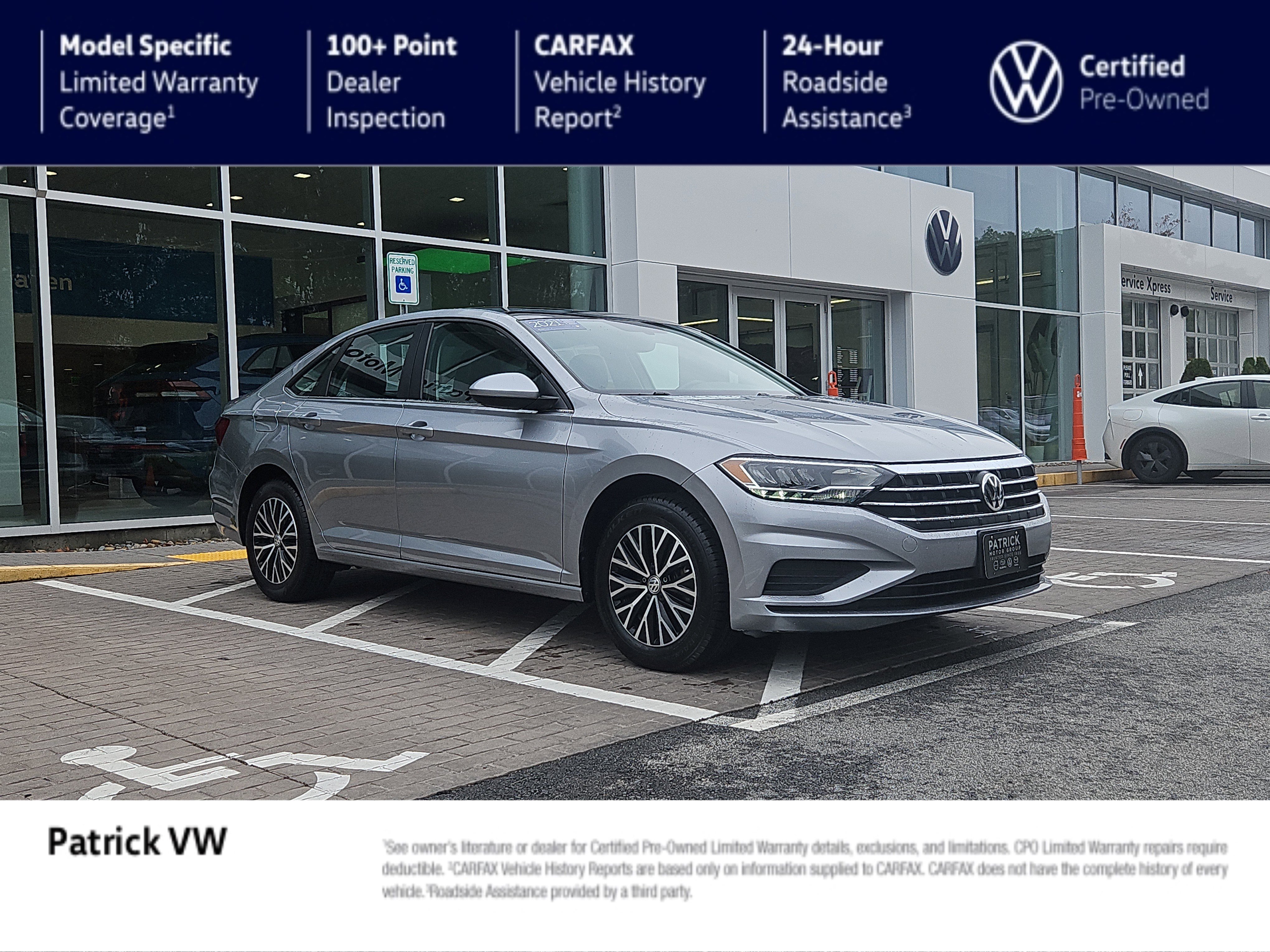Certified 2021 Volkswagen Jetta SE w/ SE Cold Weather Package