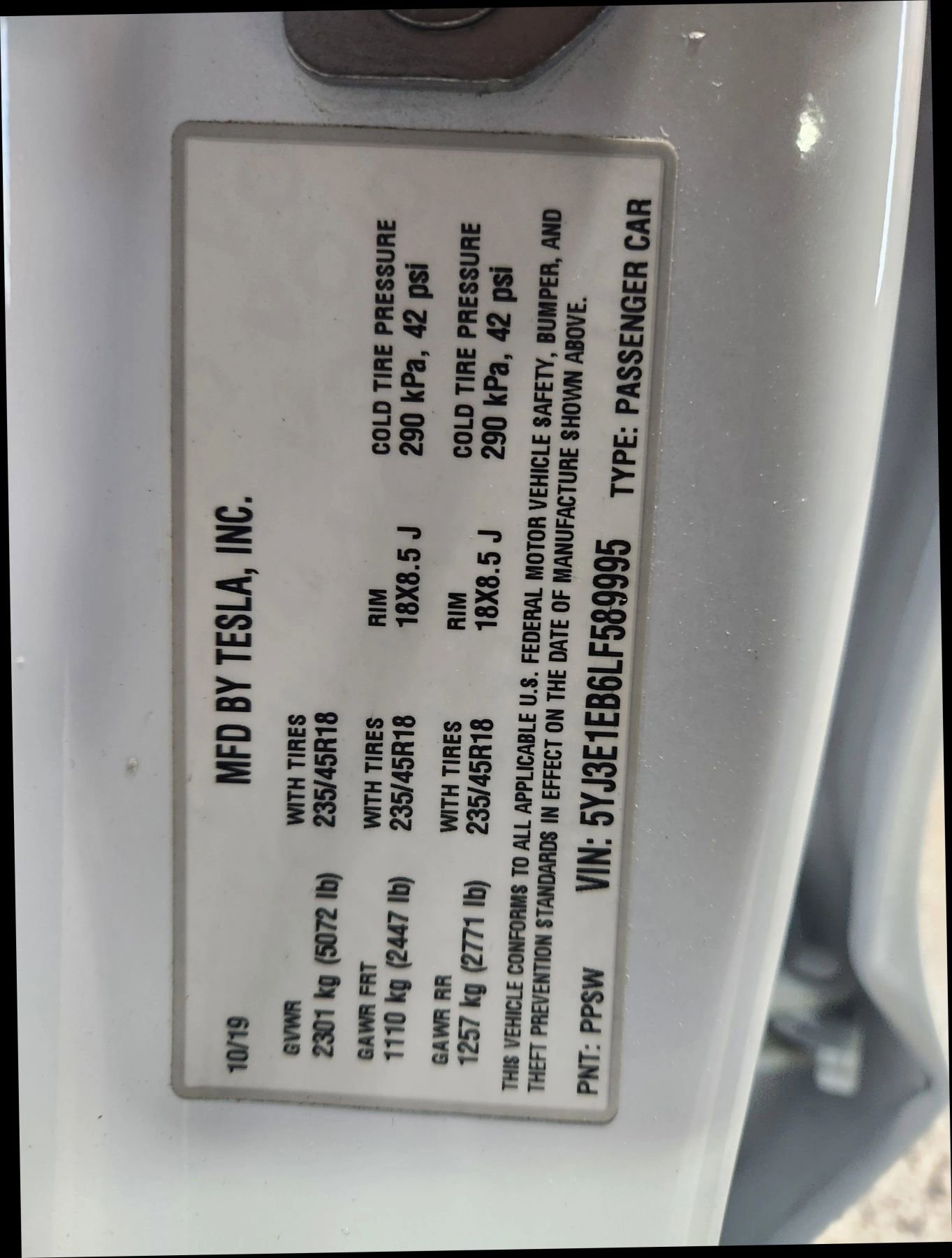 Used 2020 Tesla Model 3 Long Range image 14