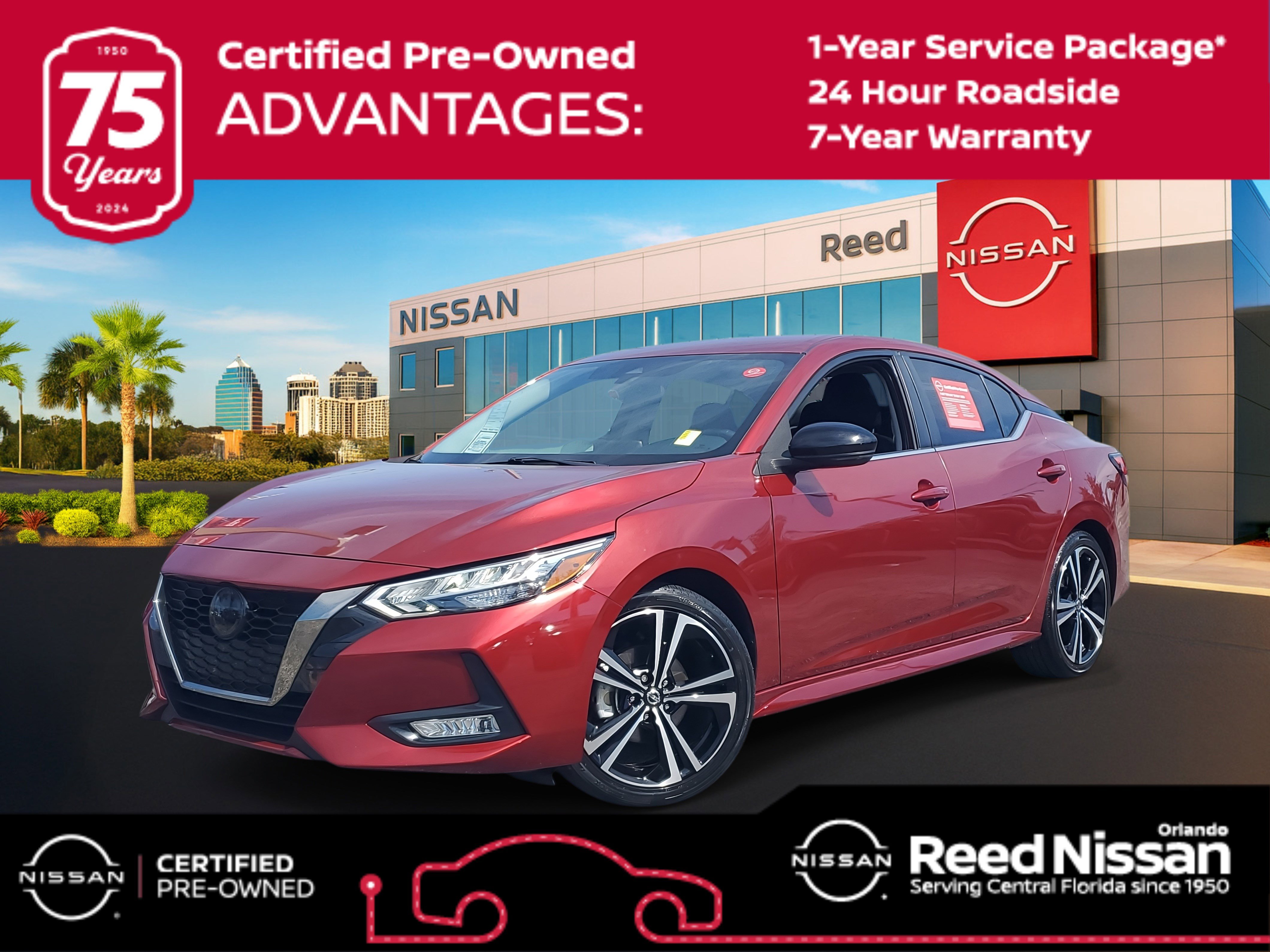 Certified 2023 Nissan Sentra SR image 1
