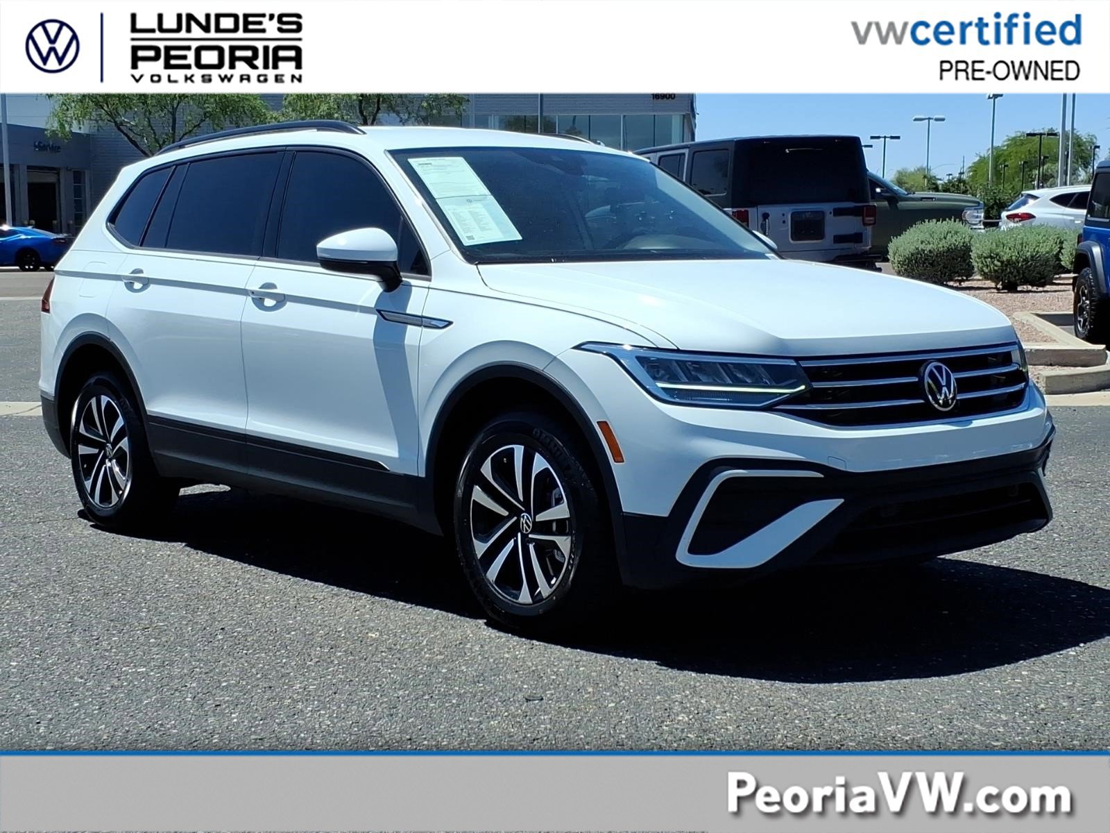 Certified 2023 Volkswagen Tiguan S w/ IQ.Drive Package FWD image 1