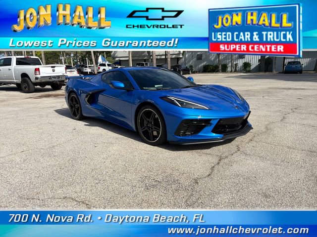 Used 2025 Chevrolet Corvette Stingray Preferred Cpe w/ Z51 Performance Package RWD image 1