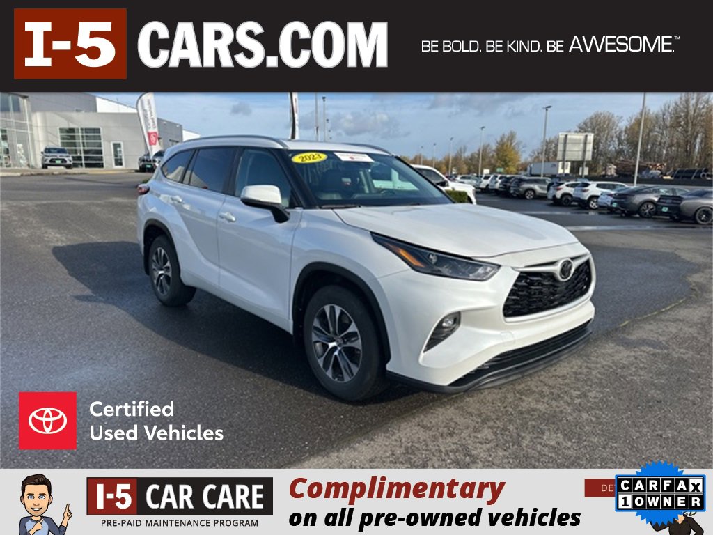 Certified 2023 Toyota Highlander XLE image 1